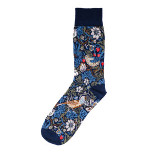 Midnight Floral Tapestry Socks