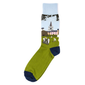 Village Green Landscape Socks