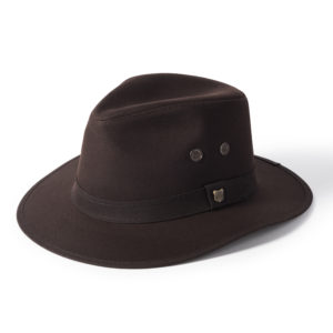Wax Drifter Brown hat