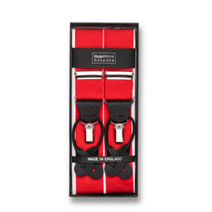 Braces - plain, red